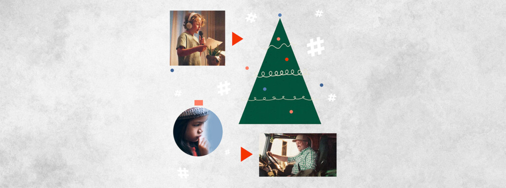 Christmas content to capture customers